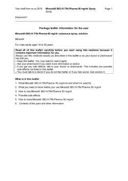 Package leaflet: Information for the user