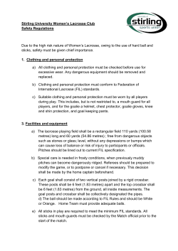 Lacrosse (W) - Stirling Students` Union