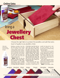 Jewellery Chest - Australian Woodsmith