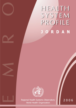 Jordan - World Health Organization