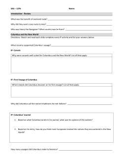 SAS – 1376 Name: Introduction - Review What was the benefit of