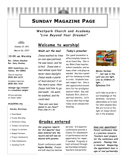 News - Westpark Christian Academy