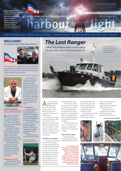 Newsletter - Suffolk Yacht Harbour