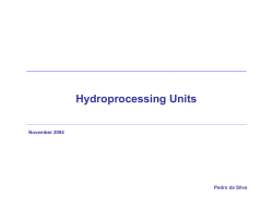 Hydroprocessing Units