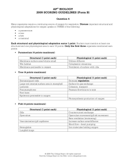 AP&reg; BIOLOGY 2009 SCORING GUIDELINES (Form B)