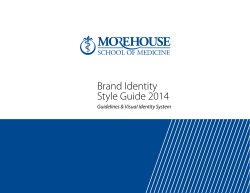 Brand Guide - Morehouse School of Medicine