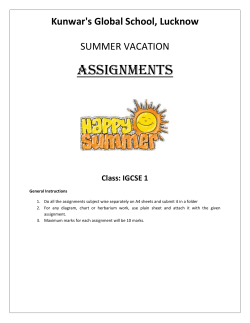 igcse i - Kunwar`s Global School