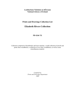 Elizabeth Rivers Archive - National Library of Ireland