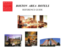 boston area hotels