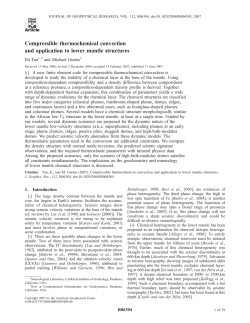 Compressible thermochemical convection and application to lower