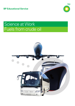 Science at Work case study for 14 to 16 year olds