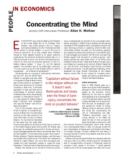 Concentrating the Mind