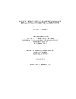 defying the laws of nature - YorkSpace