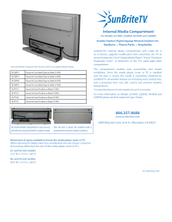866.357.8688 Internal Media Compartment