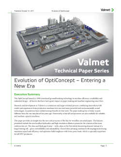 Evolution of OptiConcept