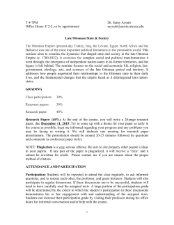 syllabus - UT College of Liberal Arts