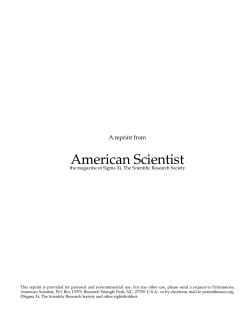 article - American Scientist