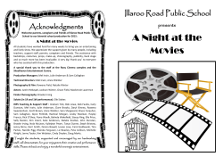 Program - Illaroo Road Public School