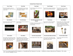 Colonial Store Product Cards