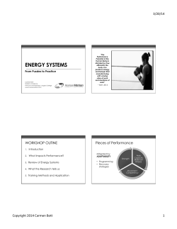 energy systems