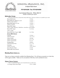 Bellwether Farms Bleating Heart cheese co. Matos Cheese Factory