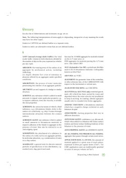 Glossary