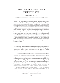 Tortora, C., 2006a - The City University of New York