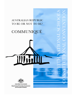 An Australian republic - Civics and Citizenship Education