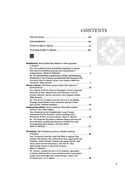 CONTENTS - ORRHS Library Commons