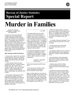 Murder in Families - CE