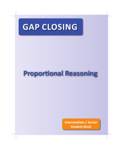 Gap Closing I/S Student Book