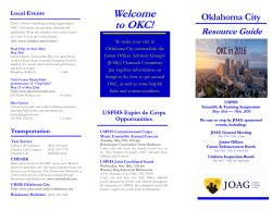 Oklahoma City Resource Guide.