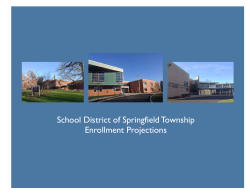 School District of Springfield Township (enrollment