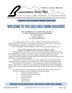 Info Packet 020213 - Buenaventura Swim Club