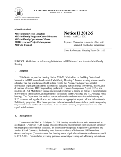 Notice H 2012-5