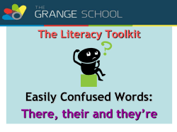 There - The Grange School