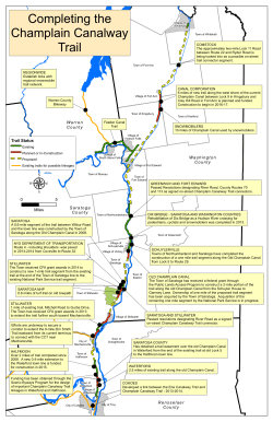 Completing the Champlain Canalway Trail