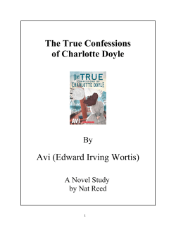 The True Confessions of Charlotte Doyle