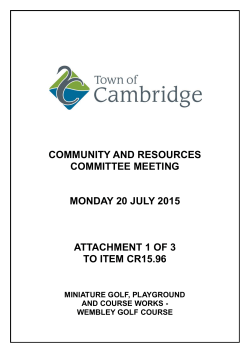 community and resources committee meeting monday 20 july 2015