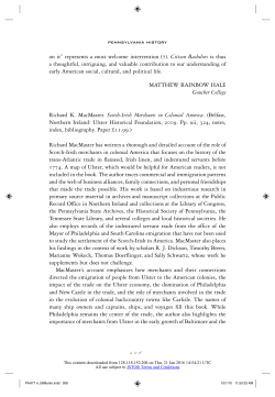 on it&rdquo; represents a most welcome intervention (7). Citizen Bachelors