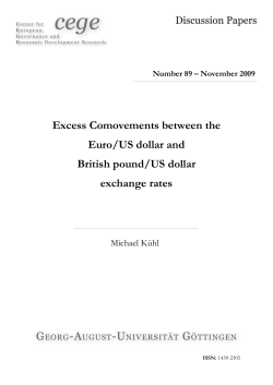 Excess Comovements between the Euro/US dollar and