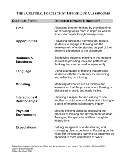 the 8 cultural forces that define our