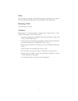 The Inactivation Principle