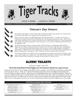 109215 Newsletter.qxd - ADM Alumni Association