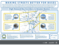 Making Streets Better for Buses