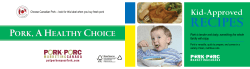 Toddler Approved - Canadian Pork Council