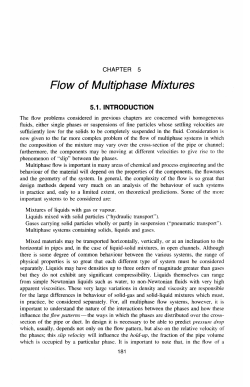Flow of Multiphase Mixtures