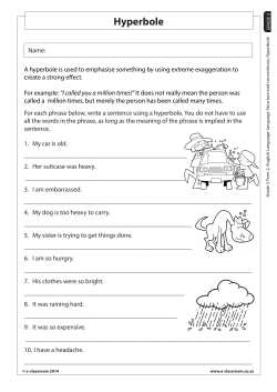 Hyperbole - E