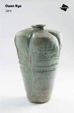 Owen Rye Jars - Wellington Shire Council