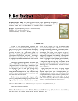 A Singular Affair - H-Net